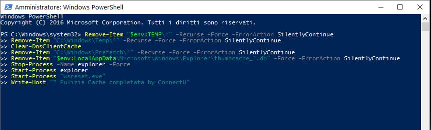 clean cache windows 10 e windows 11