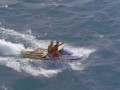 Surfing a Tsunami - Man surfs 65' killer wave - has the ride of his life survives JAWS MAUI