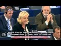 Discorso di Marine Le Pen contro la fiducia a Juncker