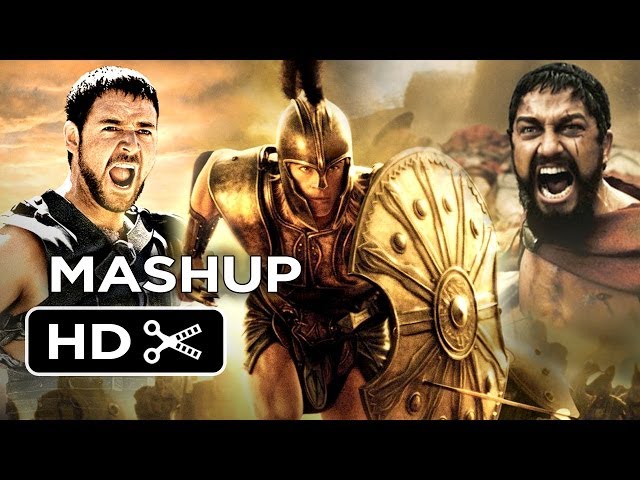 Clash of the 300 Gladiators of Troy - Movie Mashup