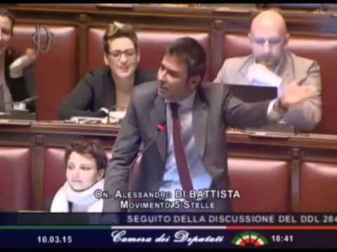 Alessandro Di Battista M5S | Banca Etruria | Vergognatevi