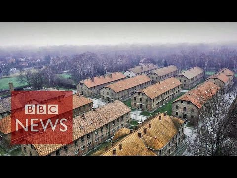 Auschwitz: in memoria, il video fatto con il drone