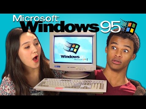 Windows 95 come reagiscono i Millenials ?