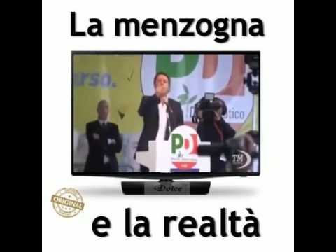 Renzi contestato a Palermo - finzione vs. realtà