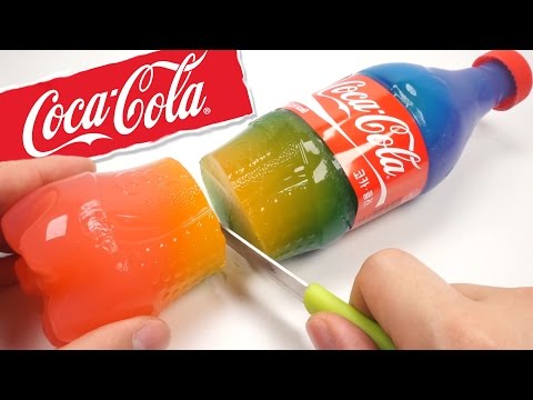 COME FARE LA COCA COLA ARCOBALENO GOMMOSA