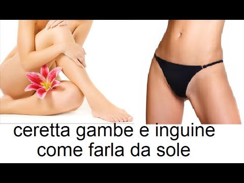 Come fare la ceretta da sole, a Inguine e Gambe - procedimento