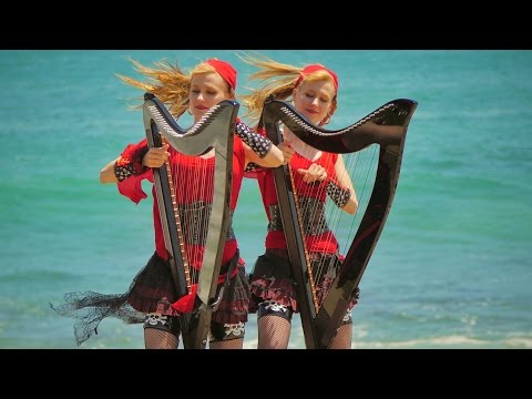 PIRATES of the CARIBBEAN Medley | Harp Twins