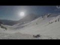 Snowboarder sopravvive ad una valanga in Canada